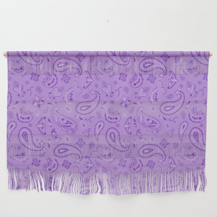 Bandana Lilac Wall Hanging