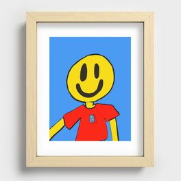 Deceived by a Smile Recessed Framed Print