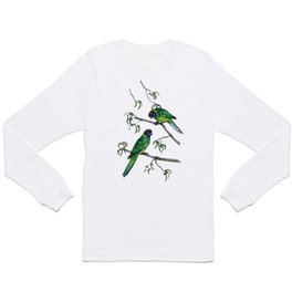 Ringneck Parrots Long Sleeve T Shirt