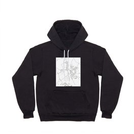 Oxford city map Hoody