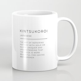 Kintsukoroi Definition Mug