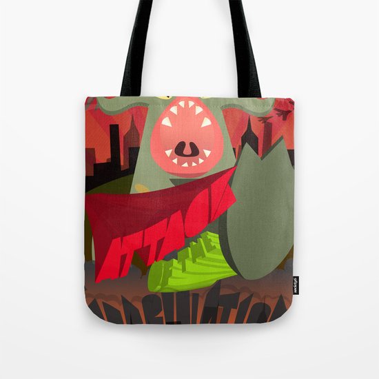 Attack of my Imagination Tote Bag