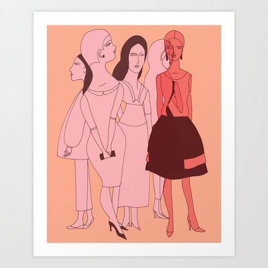 VOGUE Art Print