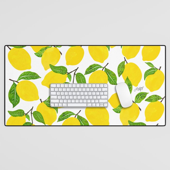 Lemons Desk Mat
