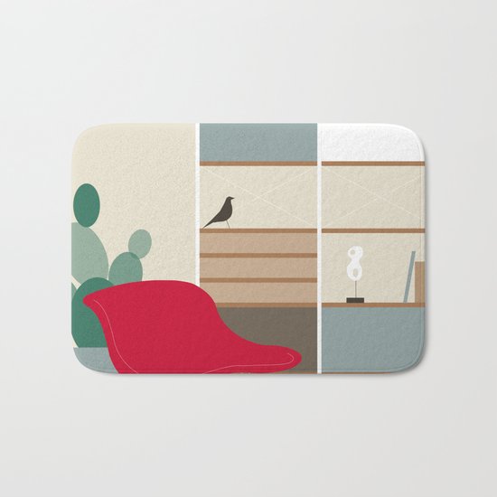 Inside Mid-century modern 01_16 Bath Mat