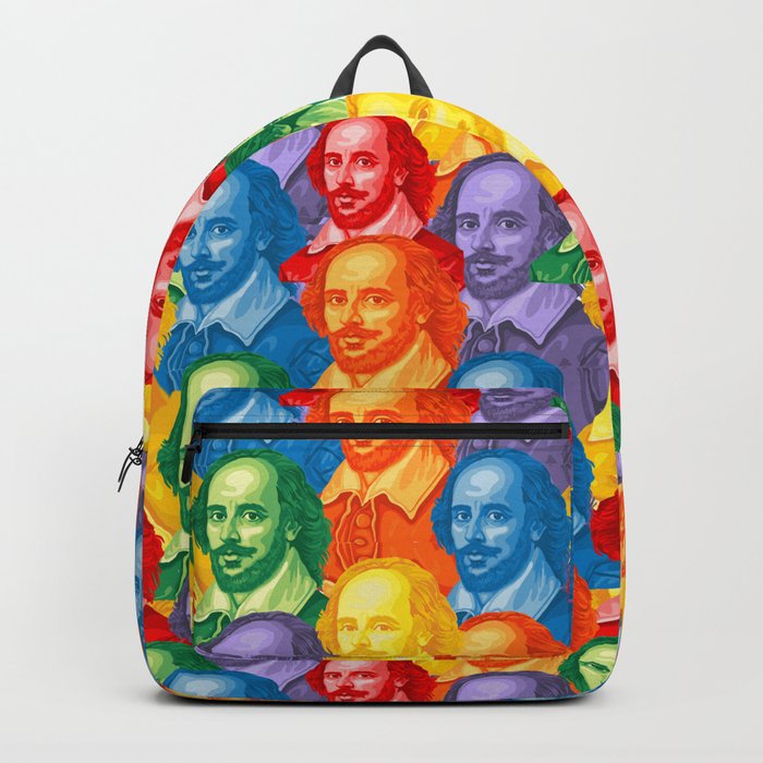 Rainbow Shakespeare Backpack