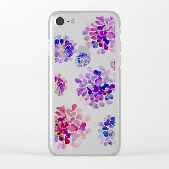 petals Clear iPhone Case