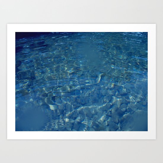 SEA PATTERN Art Print