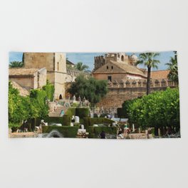 Spain Photography - Beautiful Museum in Córdoba Beach Towel