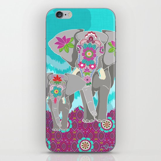 Elephant Festival iPhone & iPod Skin