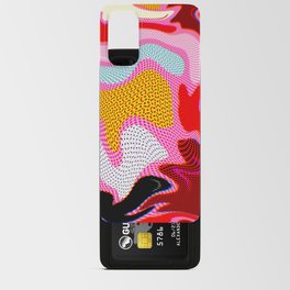 III. Abstract Wavy Colorful Baloons Android Card Case