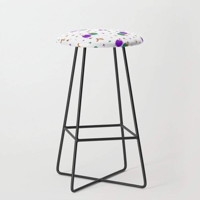 Love Knits Us Together - AJ and Carl Bar Stool