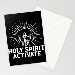 Holy Spirit Activate Stationery Card