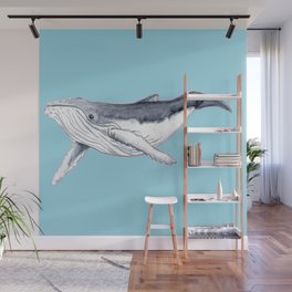 Baby Whale Wall Murals For Any Decor Style Society6