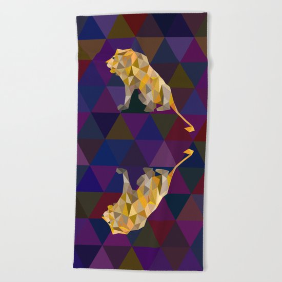 My Lion King Beach Towel