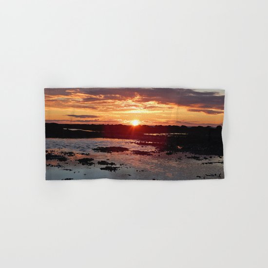 Sunset from the Beach Hand & Bath Towel