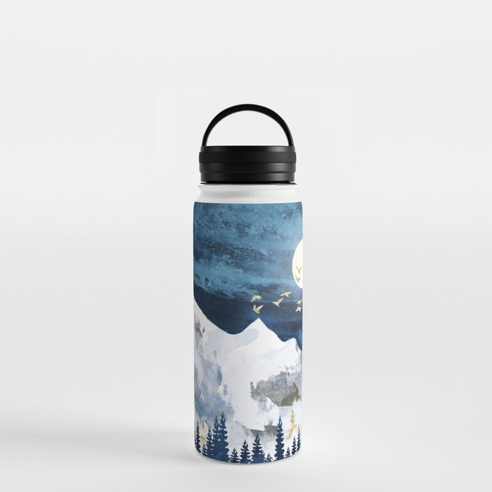 Moonlit Snow Water Bottle