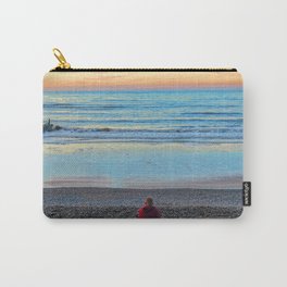 Cromer Beach, U.K at Sunset Carry-All Pouch