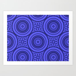 Kaleidoscope - Colletta-fabric-Pattern10 Art Print
