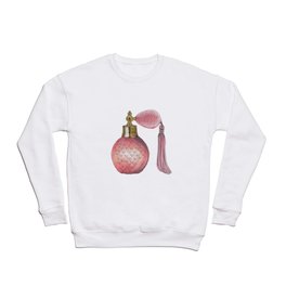 Pink Perfume Bottle Crewneck Sweatshirt