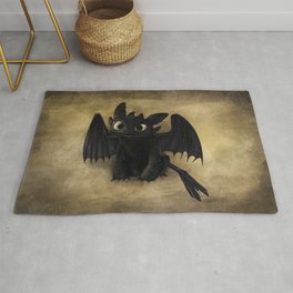 Baby Toothless Rug