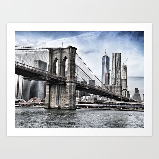 Brooklyn Bridge Art Print