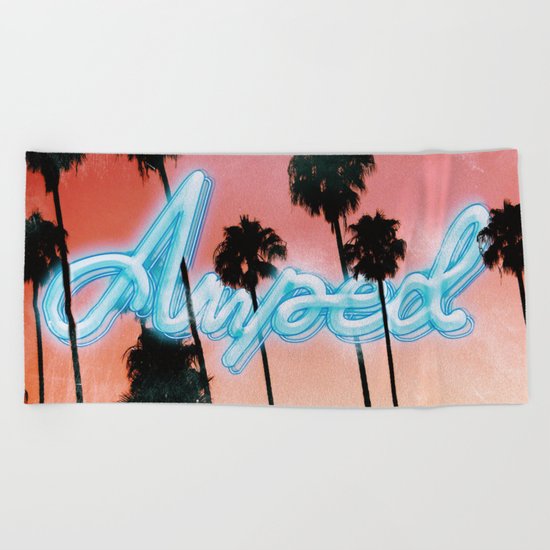 Amped Beach Towel