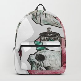 Elegant Unicorn Backpack | Fancy, Red, Smoke, Skull, Classy, Tears, Sadunicorn, Suit, Hat, Drawing 
