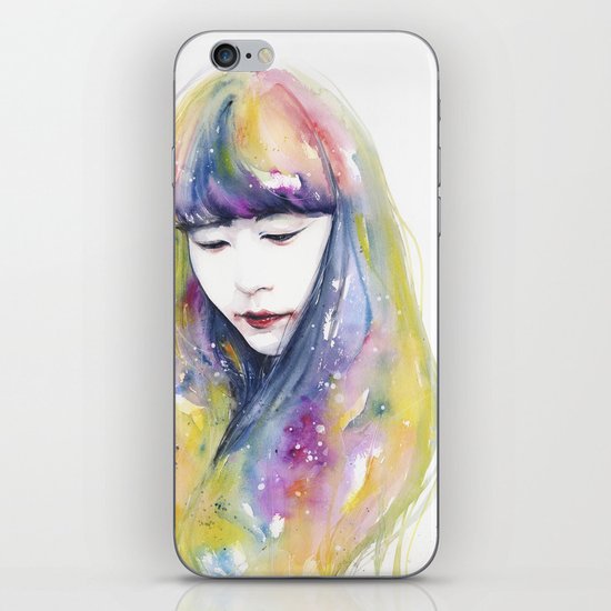 lime nights iPhone & iPod Skin