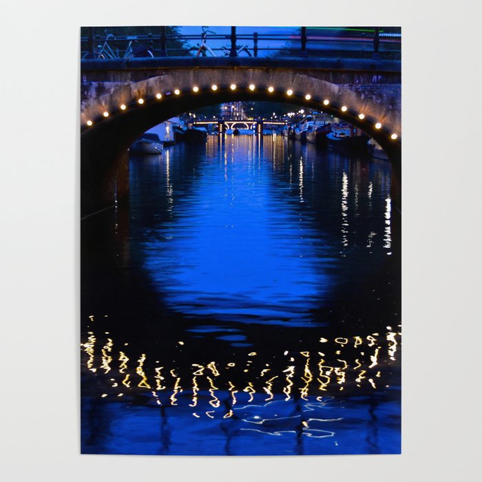 Amsterdam Reflections Poster