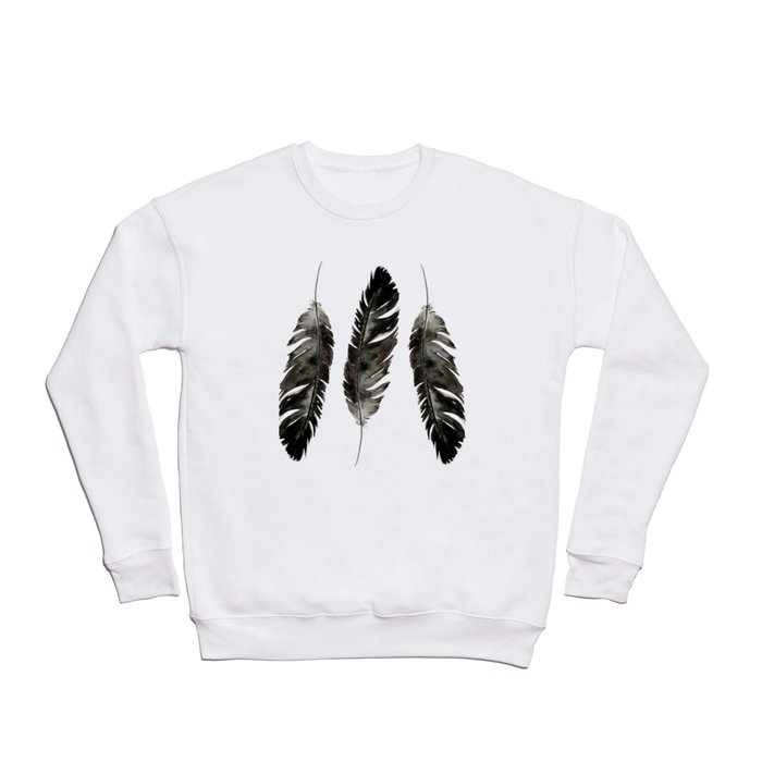 Three feathers Crewneck Sweatshirt