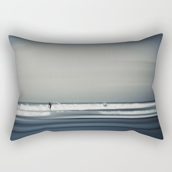 Sea and Surfer 16 Rectangular Pillow