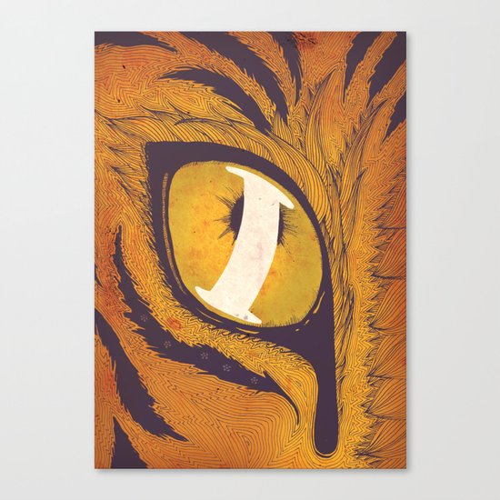 "I" of the Tiger Canvas Print