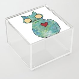 Zombie Cat Acrylic Box
