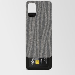 Zebra Print Glitter Android Card Case