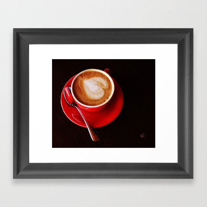 Coffee for Lovers Framed Art Print