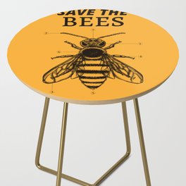 Save the bees Side Table