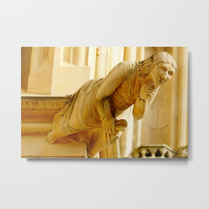 Gargoyle of York Minster Cathedral, United Kingdom | Fabulous medieval architecture Metal Print