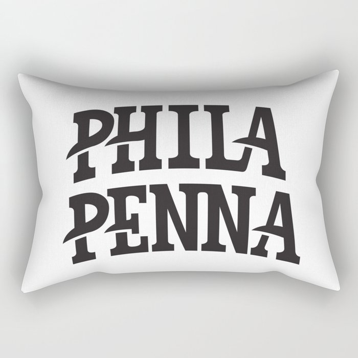 Phila. Penna. Rectangular Pillow