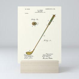Golf Club Patent - Circa 1903 Mini Art Print