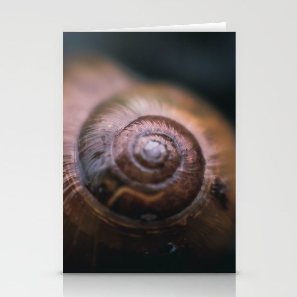 A Snail Home Stationery Cards