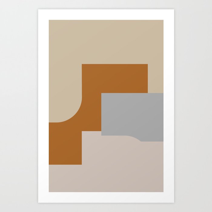 Contemporary Abstract 03 Art Print