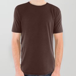 Rooster Brown All Over Graphic Tee