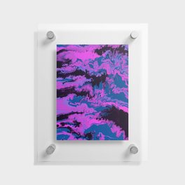 Stormy Pink Floating Acrylic Print