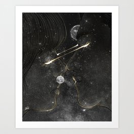 The first look. Art Print