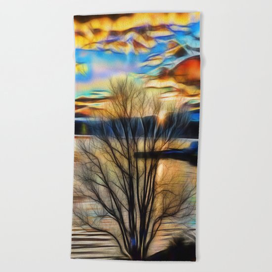 Peace Beach Towel