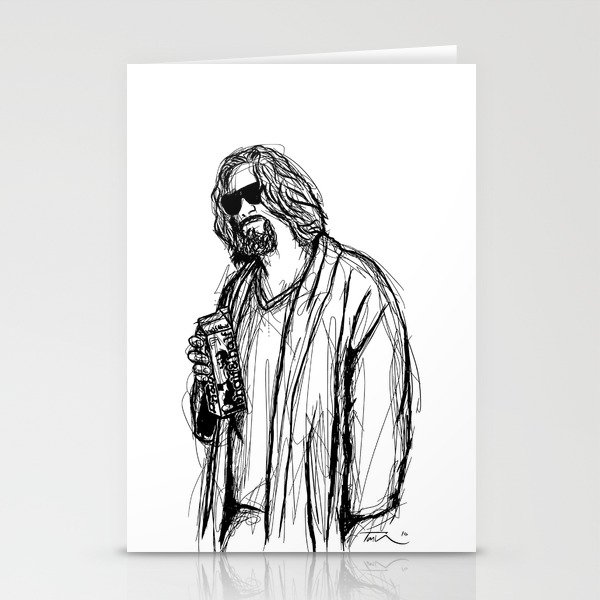 The Dude Stationery Cards