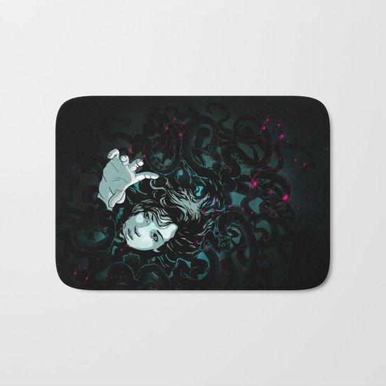 Bubbles for Miss Tentacles Bath Mat