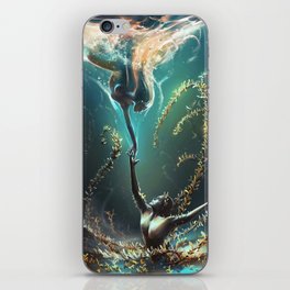 Underwater ballet iPhone Skin