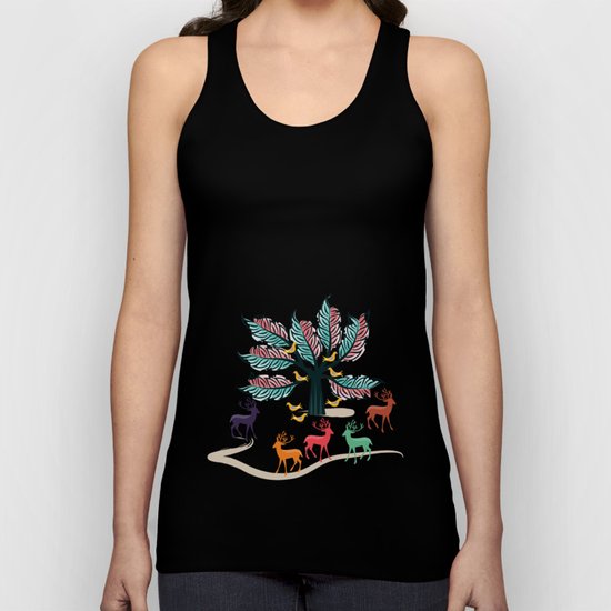 Deer Unisex Tank Top